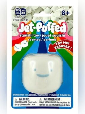 Jet-Puffed White Scented Squishi Toy by